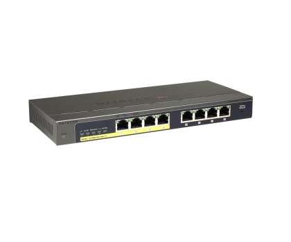 Switch Netgear 8p GS108PE-300EUS (8x10/100/1000Mbit 4xPoE)